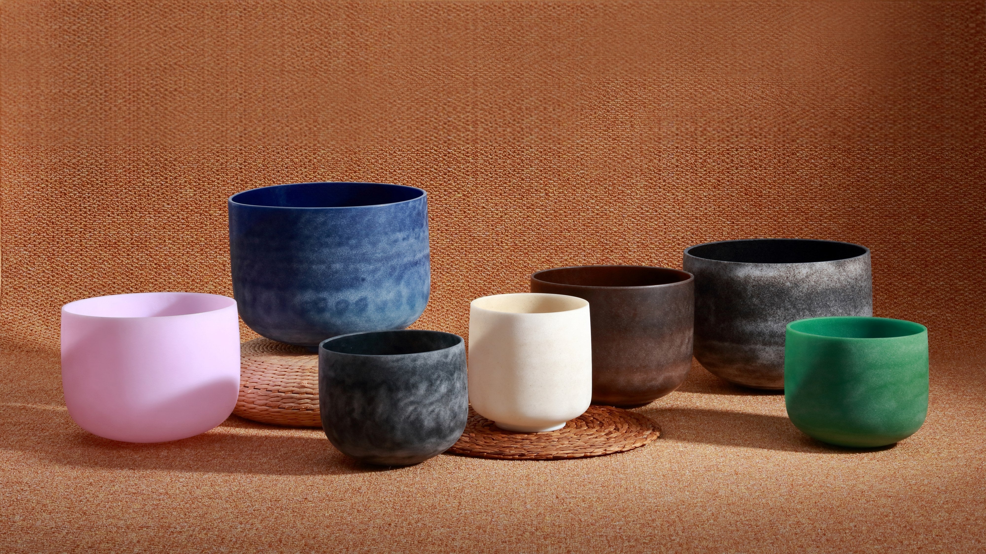 Gemstone Fusion Crystal Singing Bowls