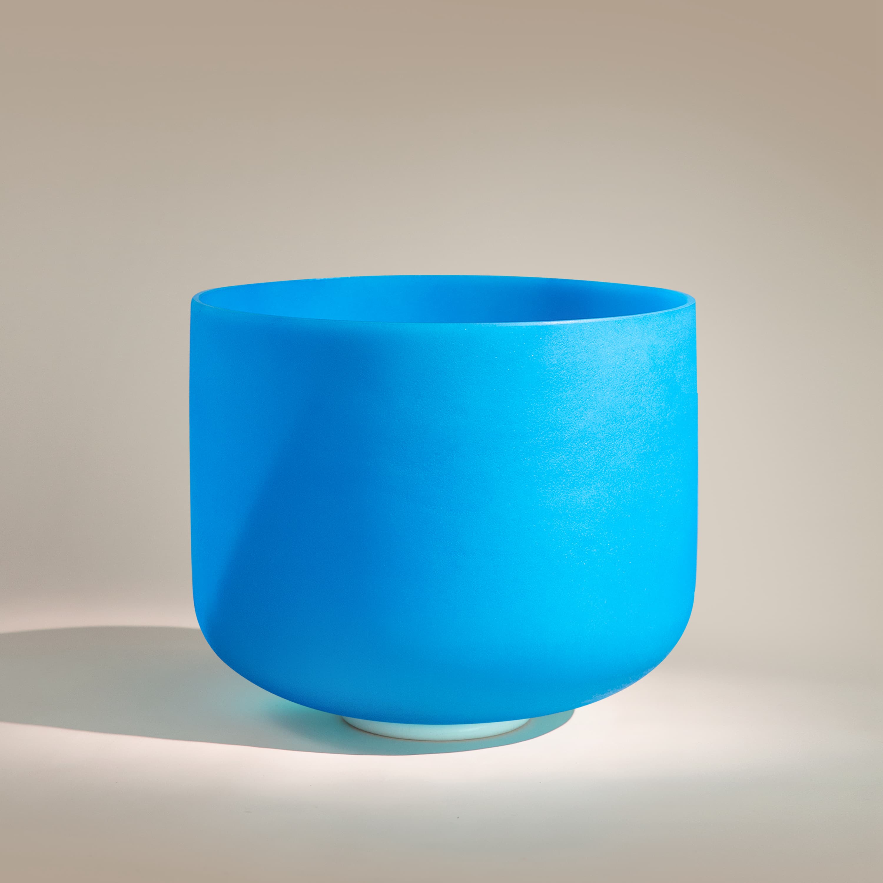 TOPFUND Blue G Note Crystal Singing Bowl Throat Chakra - TOPFUND Crystal Singing Bowl