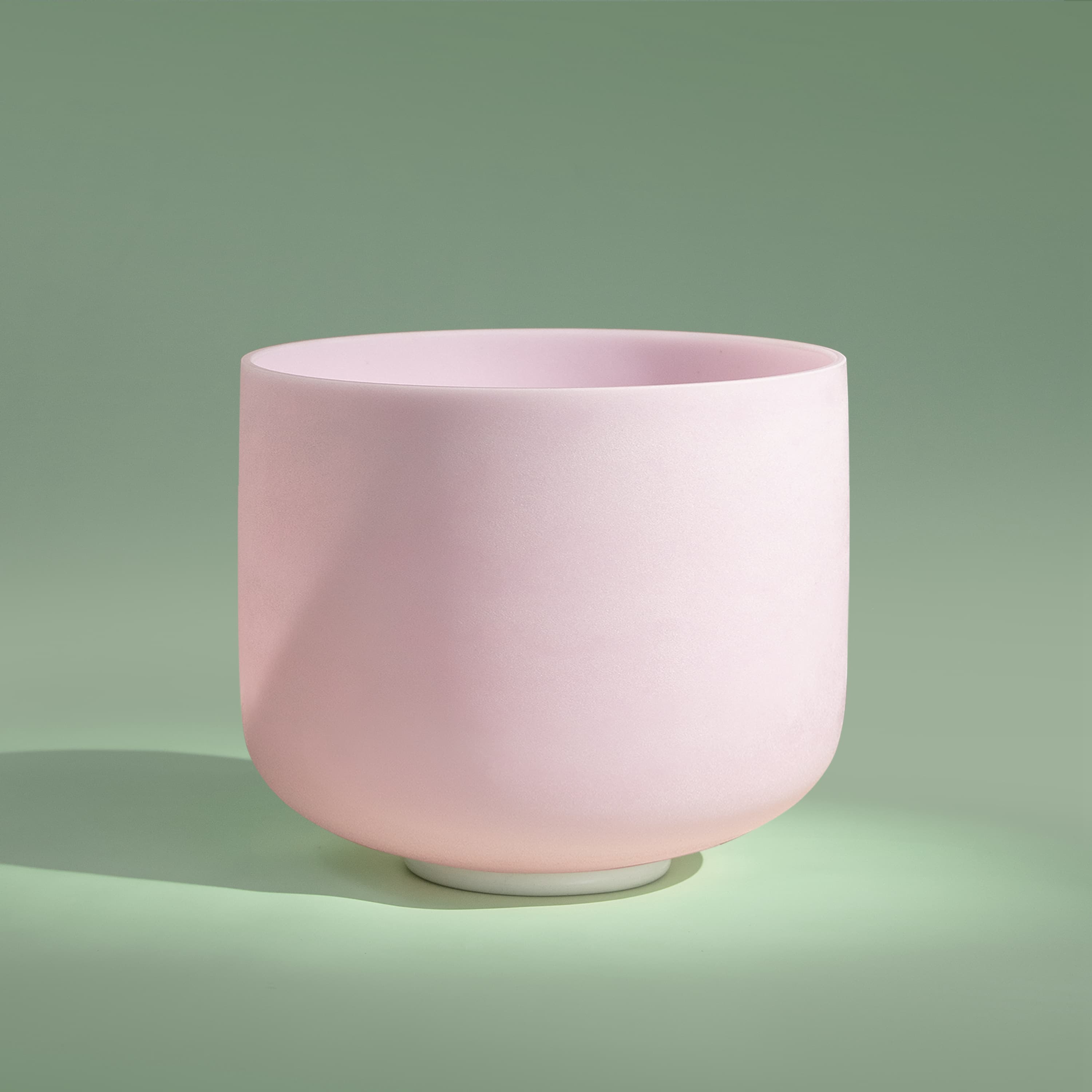 TOPFUND Morganite Fusion Crystal Singing Bowl - TOPFUND Crystal Singing Bowl