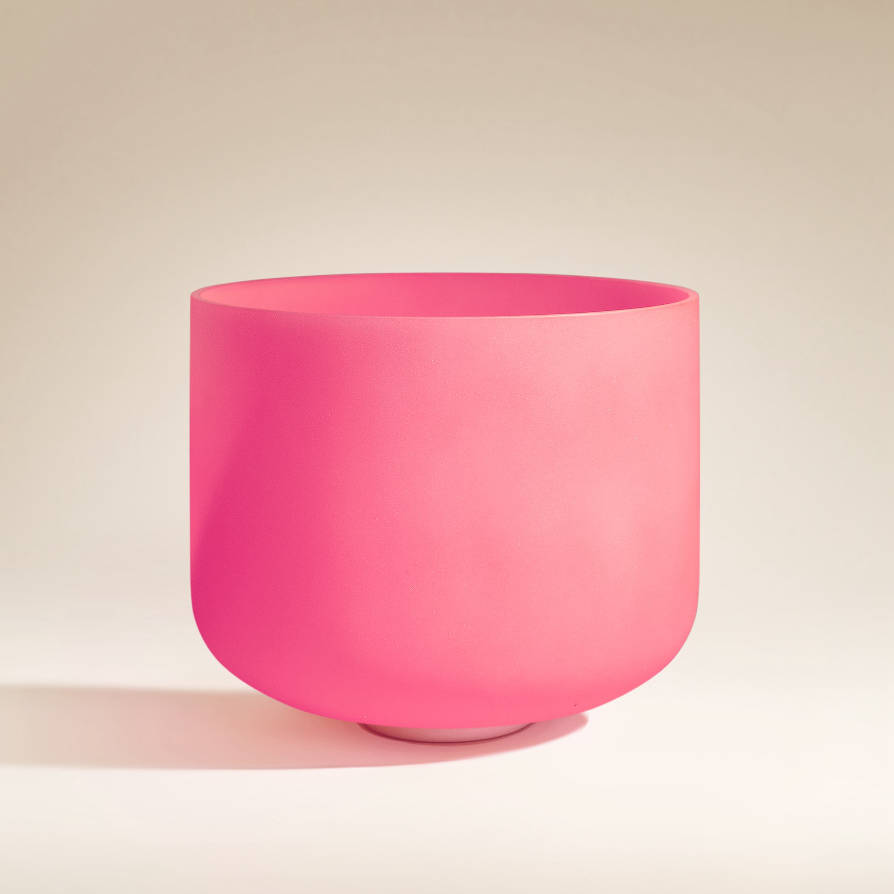 TOPFUND Pink F Note Crystal Singing Bowl Heart Chakra - TOPFUND Crystal Singing Bowl