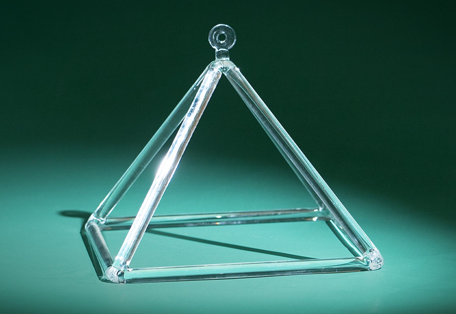 TOPFUND Clear Crystal Singing Pyramids - TOPFUND Crystal Singing Bowl