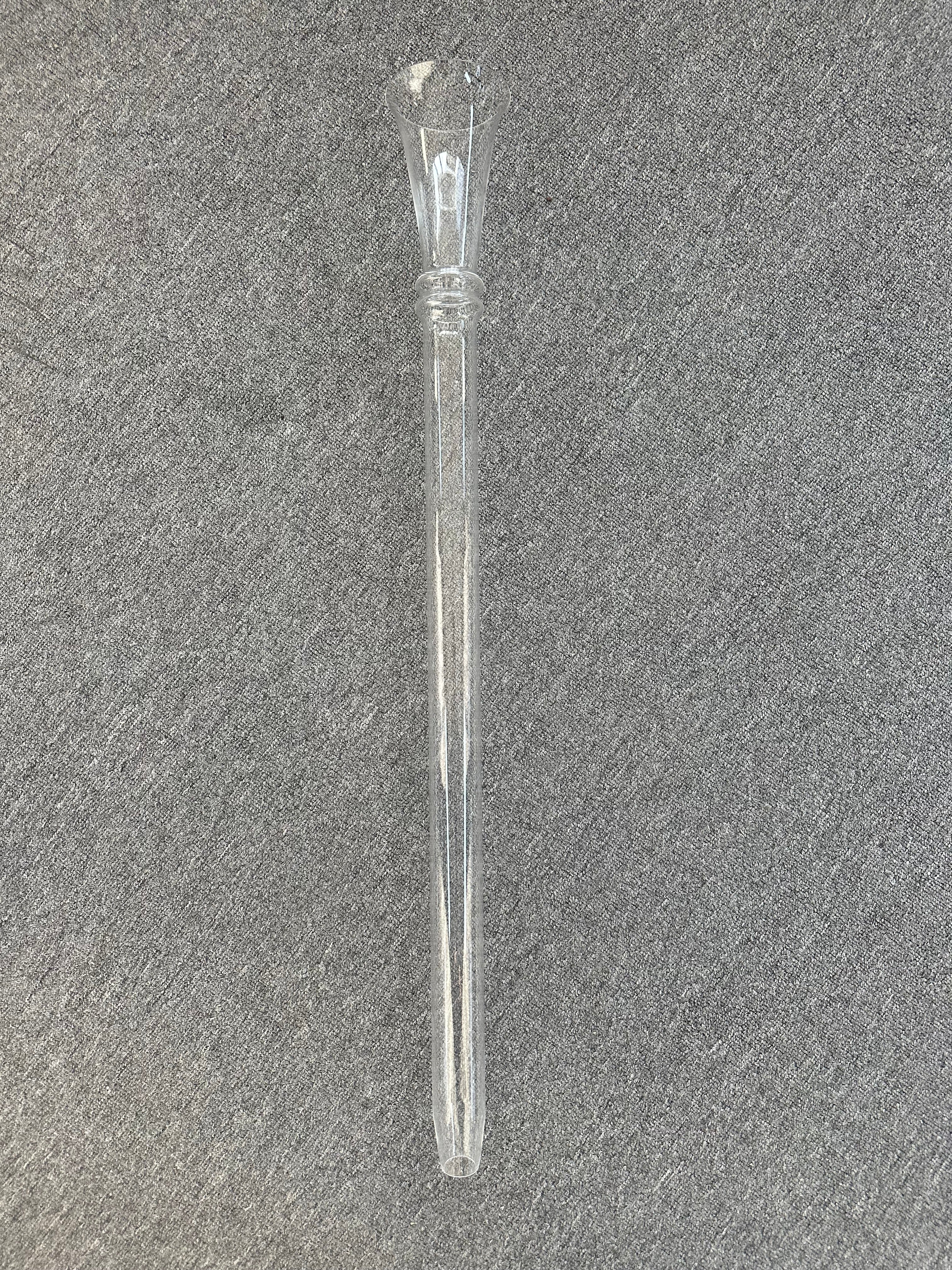 TOPFUND Quartz Didggerido D# Note  (0.9m Length 45mm Diameter) - TOPFUND Crystal Singing Bowl