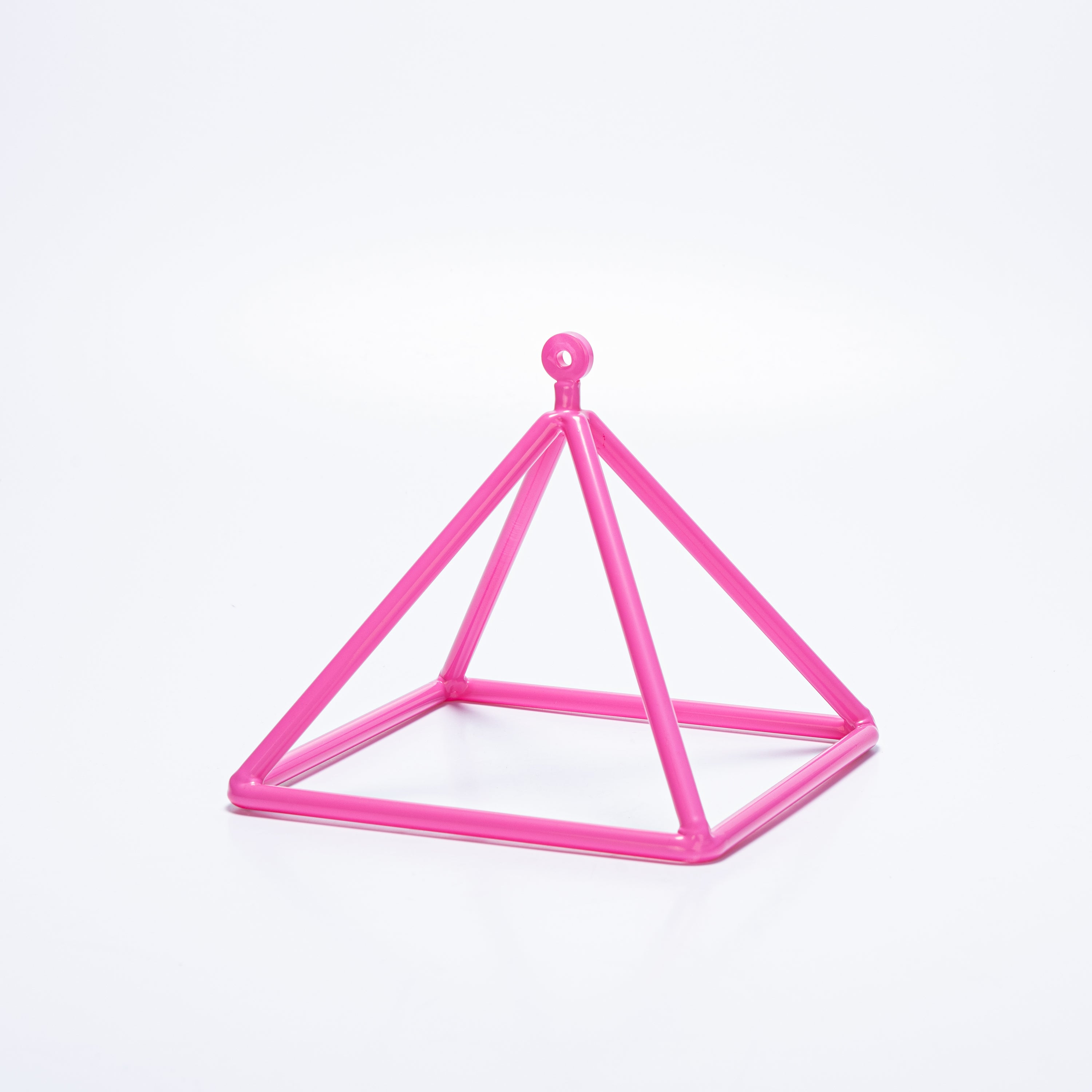 TOPFUND Pink Crystal Singing Pyramids - TOPFUND Crystal Singing Bowl