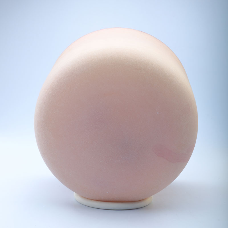 50% OFF TOPFUND Perfect Pitch Alchemy Frosted Gold Crystal Singing Bowl 8 inch G note with defect - TOPFUND Crystal Singing Bowl