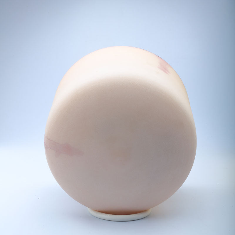 50% OFF TOPFUND Perfect Pitch Alchemy Frosted Gold Crystal Singing Bowl 9 inch F note with defect - TOPFUND Crystal Singing Bowl