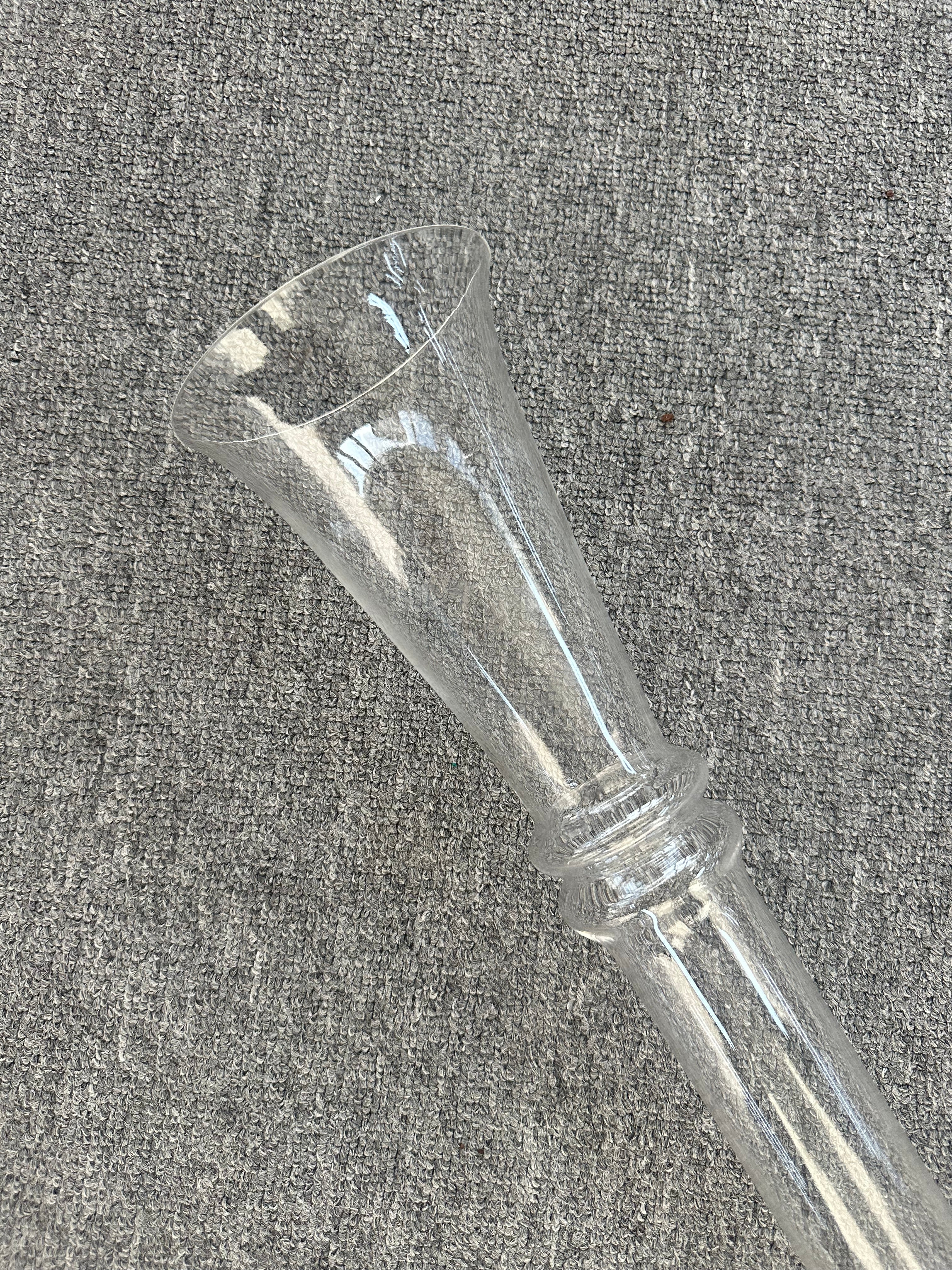 TOPFUND Quartz Didggerido D# Note  (0.9m Length 45mm Diameter) - TOPFUND Crystal Singing Bowl