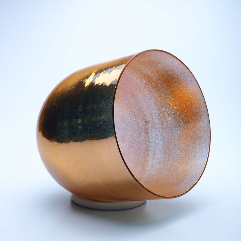 50% OFF TOPFUND Perfect Pitch Alchemy Gold-clear Crystal Singing Bowl 7 inch D# note with defect - TOPFUND Crystal Singing Bowl