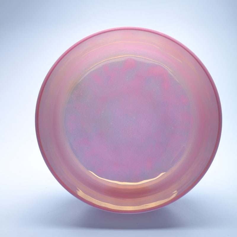 25%OFF TOPFUND Perfect Pitch Alchemy Frosted Pink Gold Crystal Singing Bowl 11 inch D note with defect - TOPFUND Crystal Singing Bowl