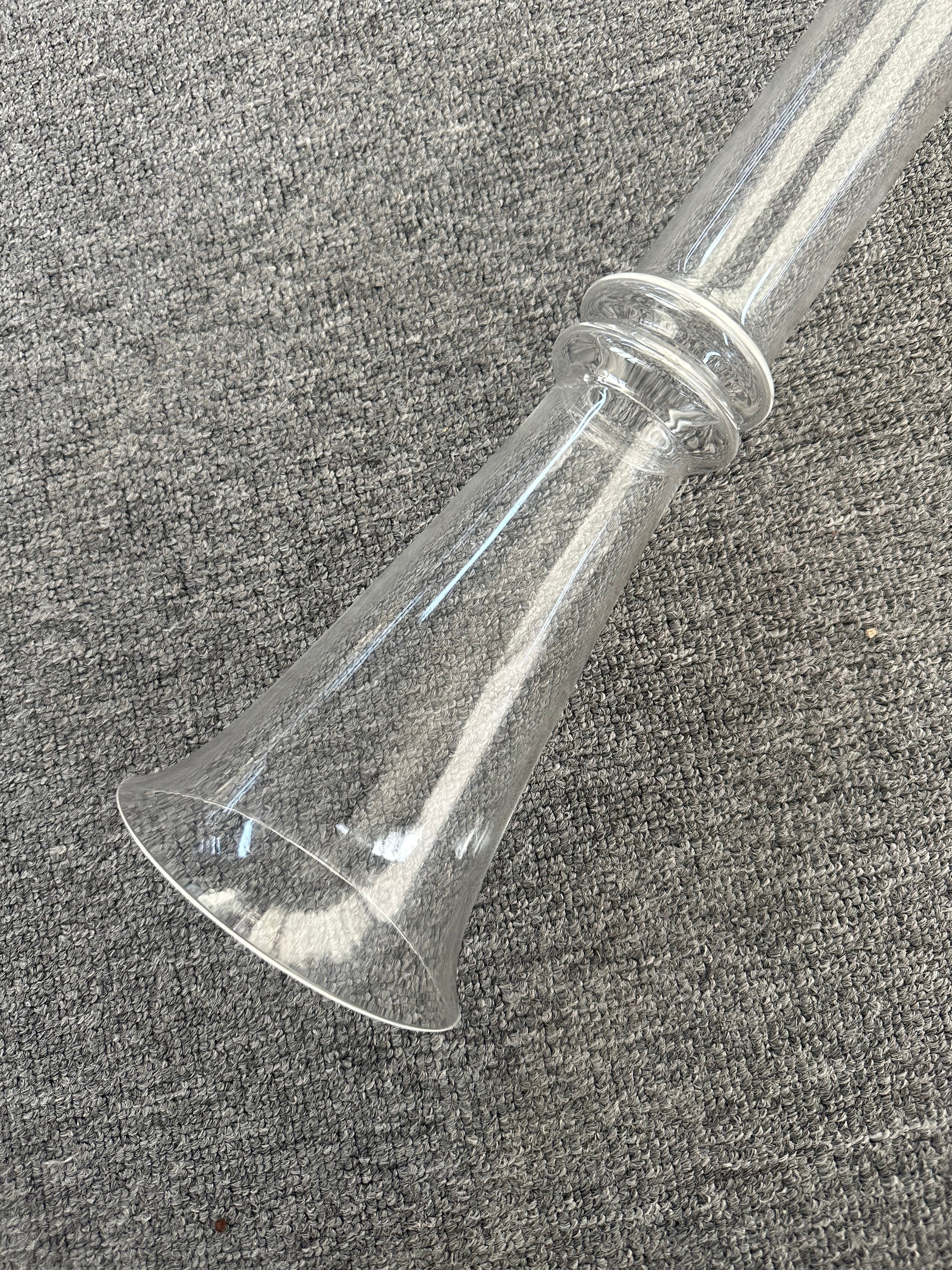 TOPFUND Quartz Didggerido 432hz D# Note  (0.9m Length 45mm Diameter) - TOPFUND Crystal Singing Bowl