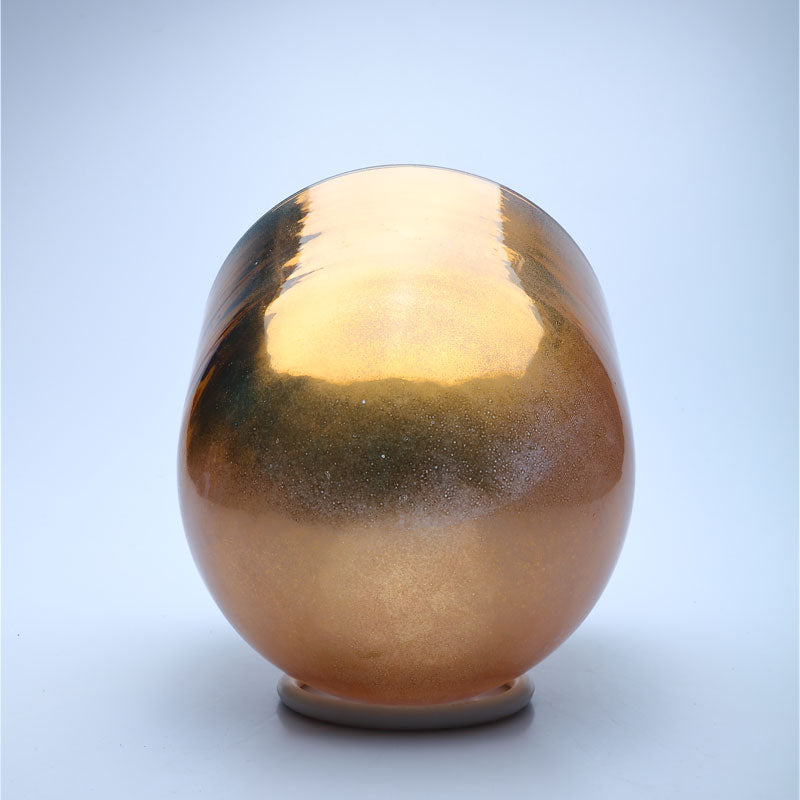 50% OFF TOPFUND Perfect Pitch Alchemy Gold-clear Crystal Singing Bowl 7 inch D# note with defect - TOPFUND Crystal Singing Bowl