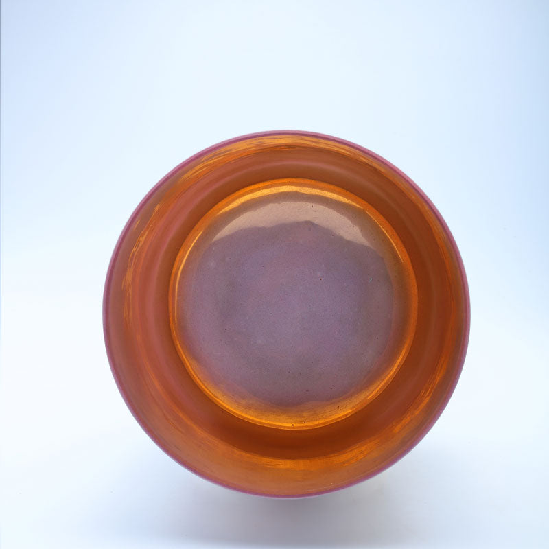 50% OFF TOPFUND Perfect Pitch Alchemy Frosted Gold Crystal Singing Bowl 6 inch B note with defect - TOPFUND Crystal Singing Bowl