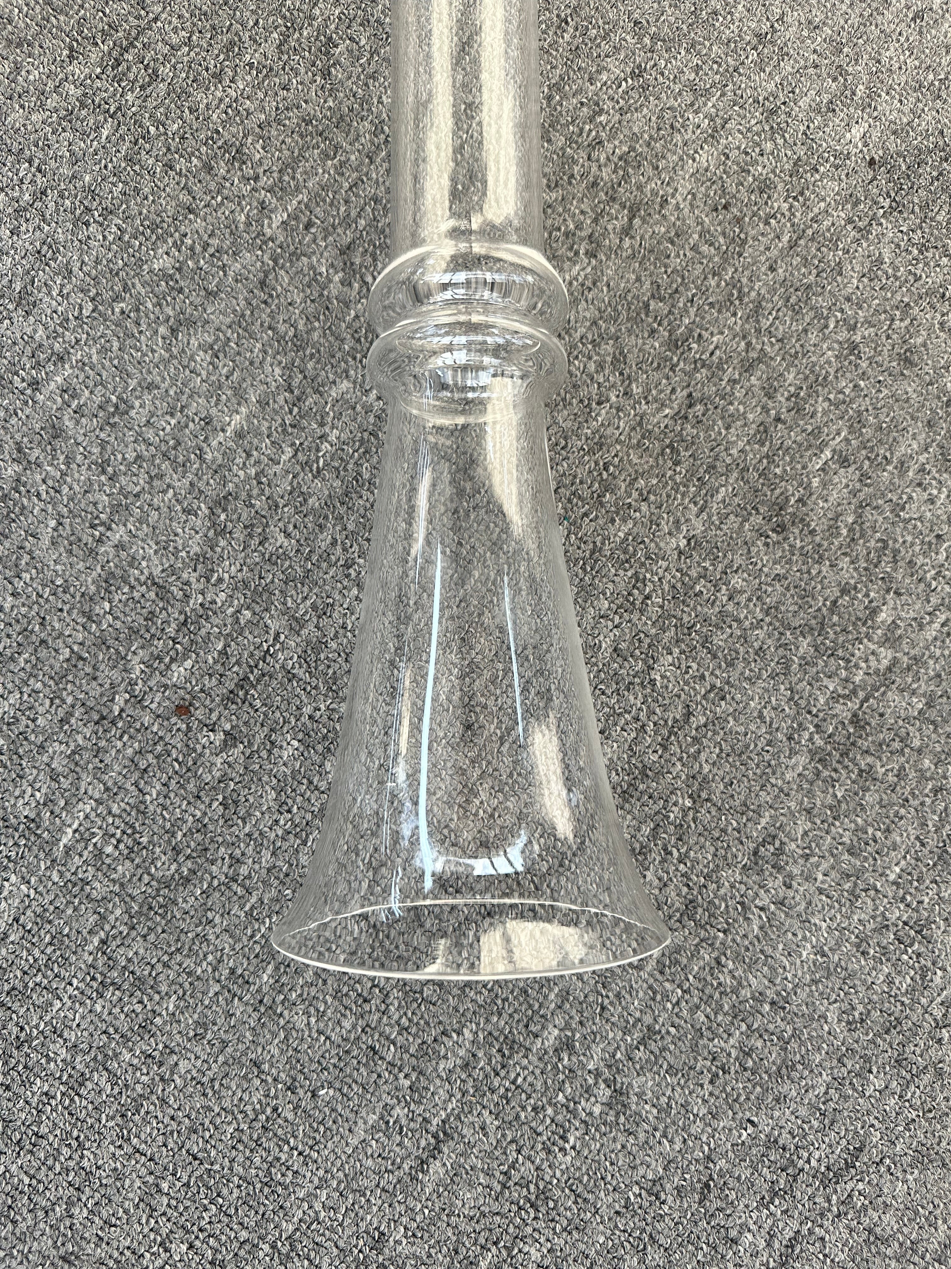 TOPFUND Quartz Didggerido D# Note  (0.9m Length 45mm Diameter) - TOPFUND Crystal Singing Bowl