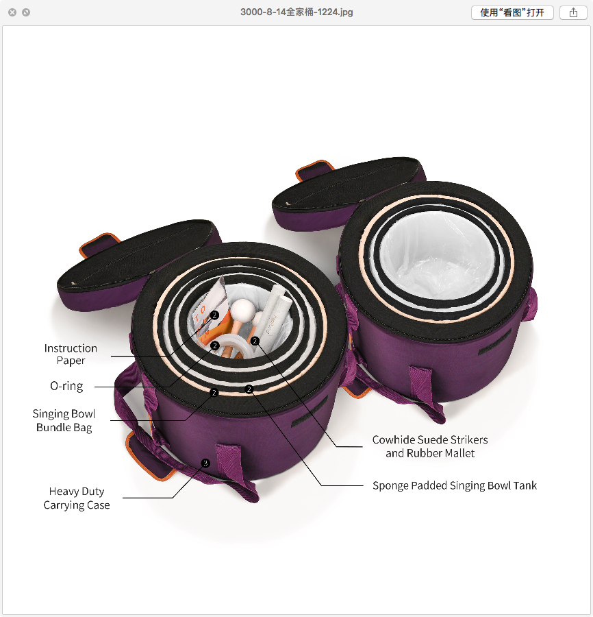 TOPFUND Golden Floral Patterns Chakra Set of 7 Crystal Singing Bowls 8-14 inch - TOPFUND Crystal Singing Bowl