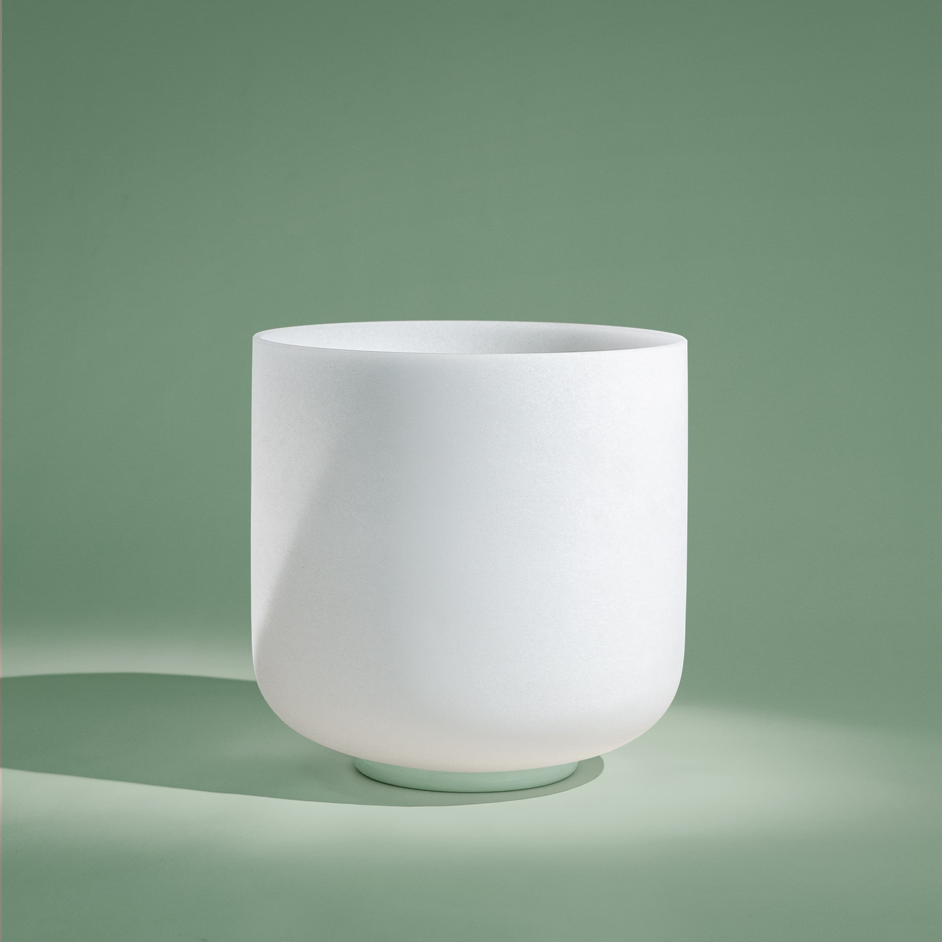 TOPFUND 432 Hz G Note Crystal Singing Bowl 7 inch Throat Chakra Sound Healing Meditation - TOPFUND Crystal Singing Bowl