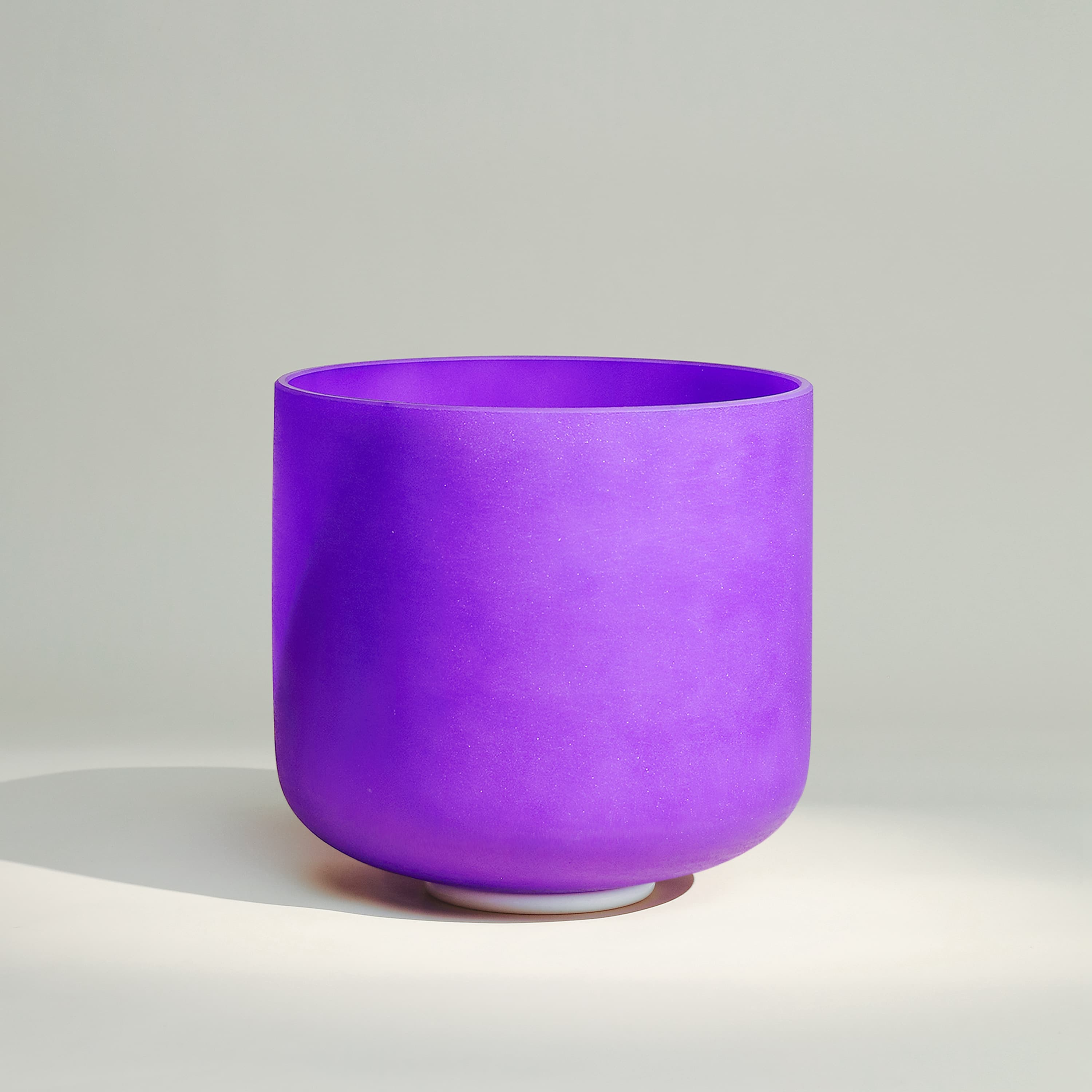 TOPFUND Purple B Note Crystal Singing Bowl Crown Chakra - TOPFUND Crystal Singing Bowl