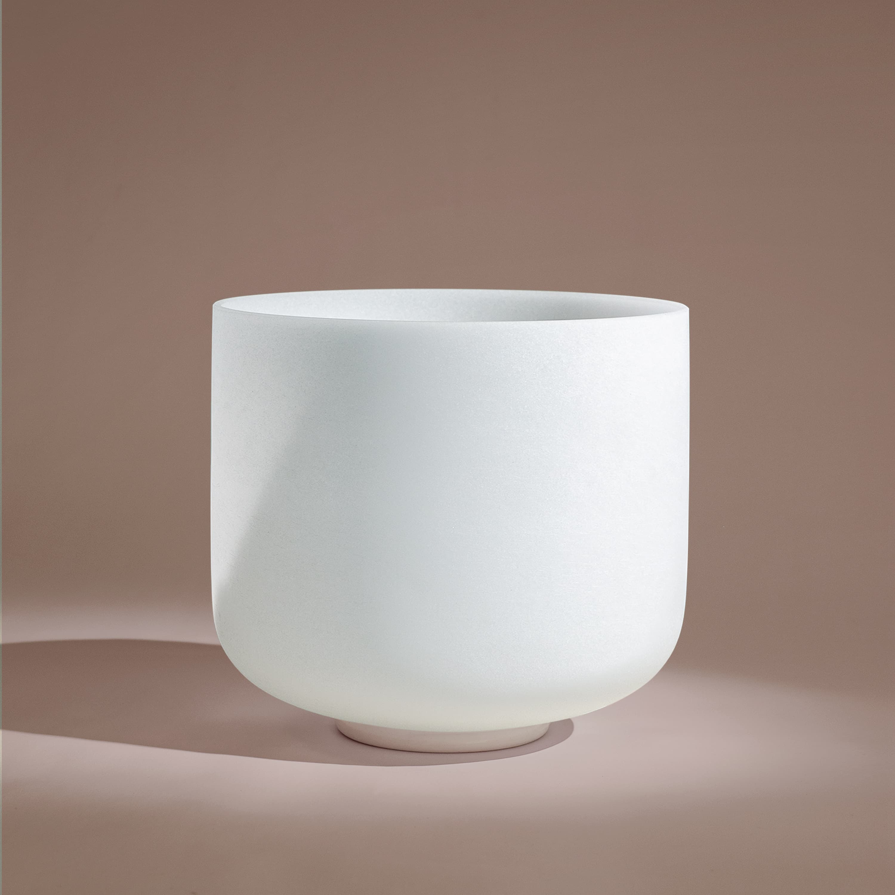 TOPFUND 432Hz C Note Crystal Singing Bowl Root Chakra 10 inch - TOPFUND Crystal Singing Bowl