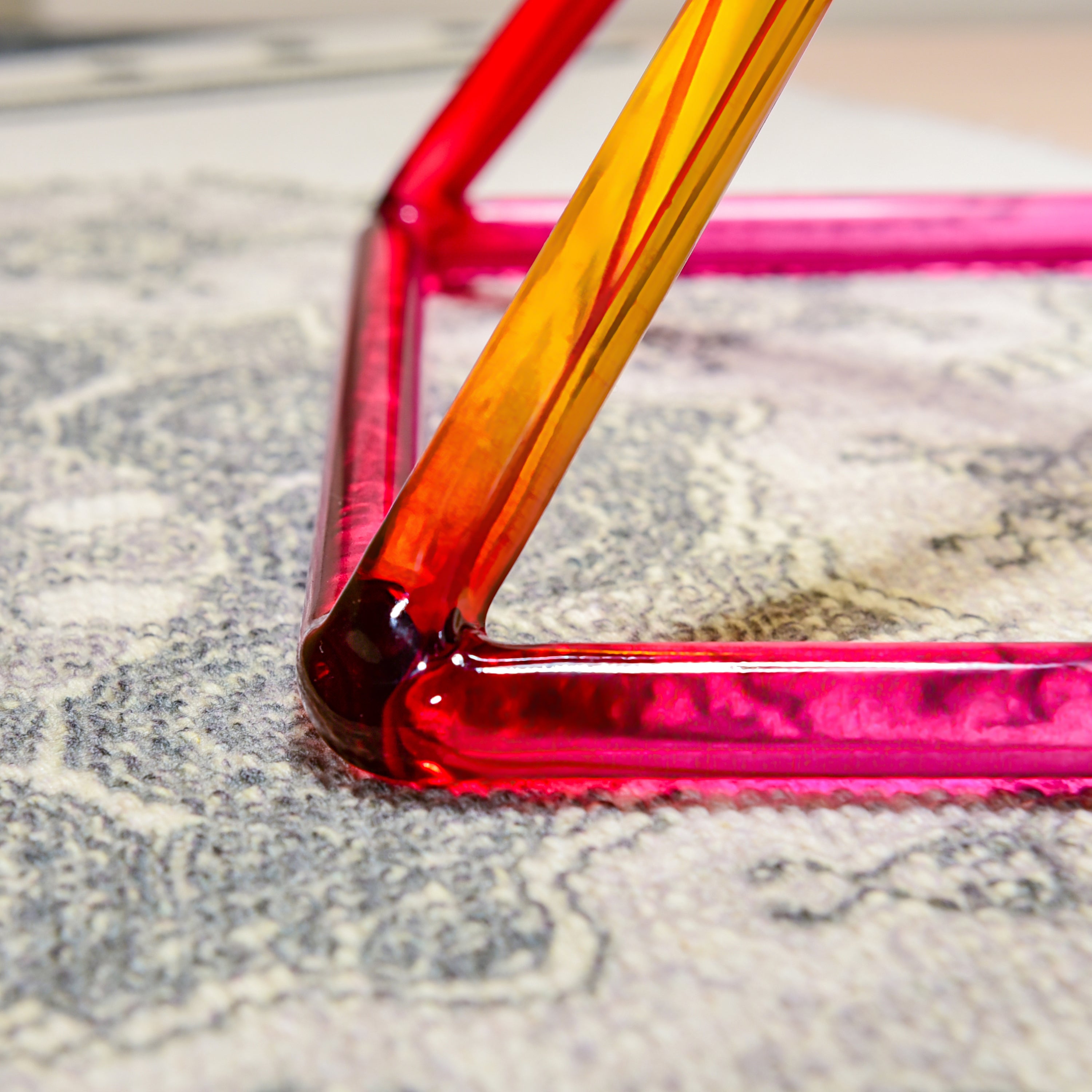 TOPFUND Rainbow Crystal Singing Pyramids - TOPFUND Crystal Singing Bowl