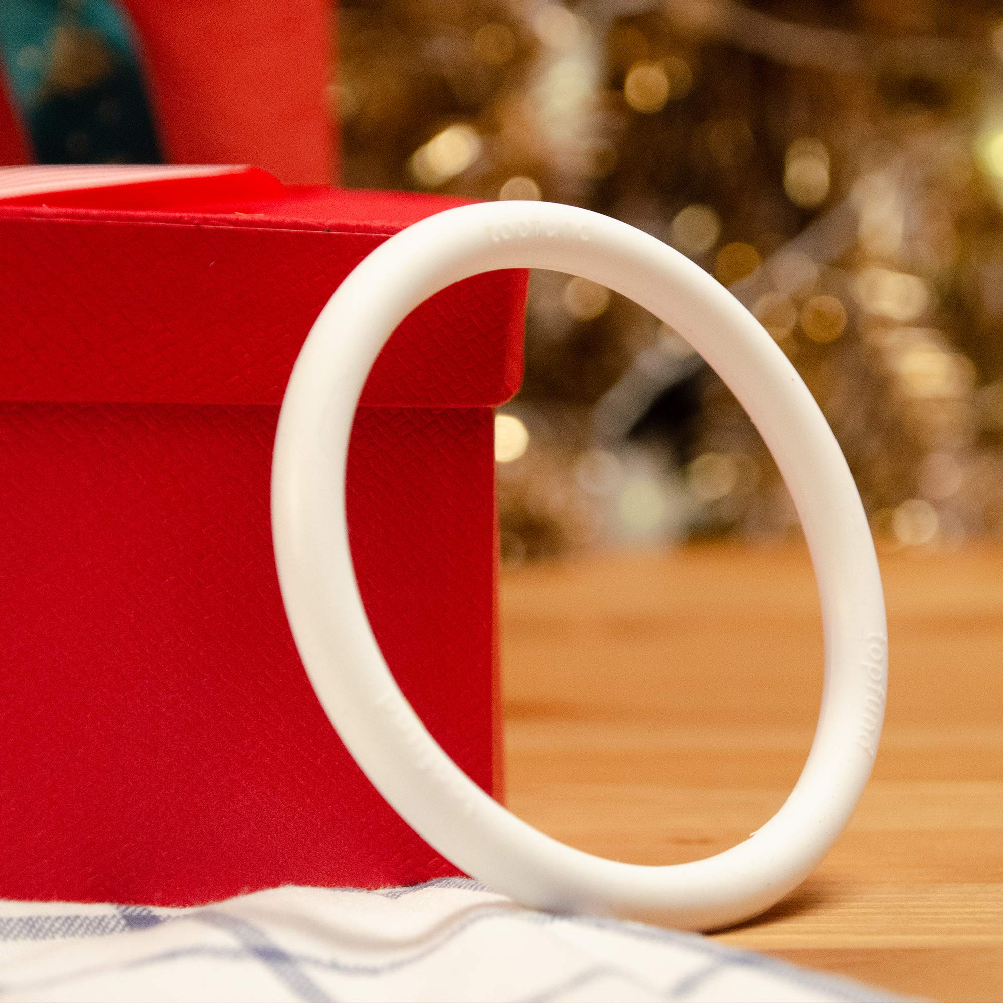 8 Inch Crystal Singing Bowl with Premium Suede Mallet & Silicone Ring | Hand-Finished Surface
