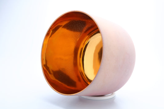 50% OFF TOPFUND Solid 24K Pure Gold Chakra Set of 7 Crystal Singing Bowls 432hz 7-12 inch - TOPFUND Crystal Singing Bowl