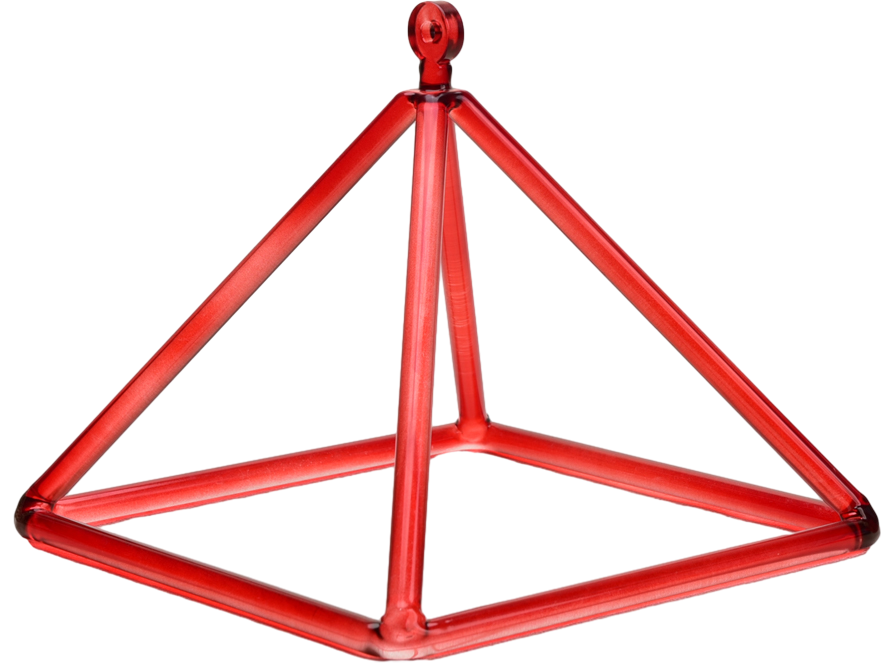 TOPFUND Crystal Singing Pyramids Medium Size - TOPFUND Crystal Singing Bowl