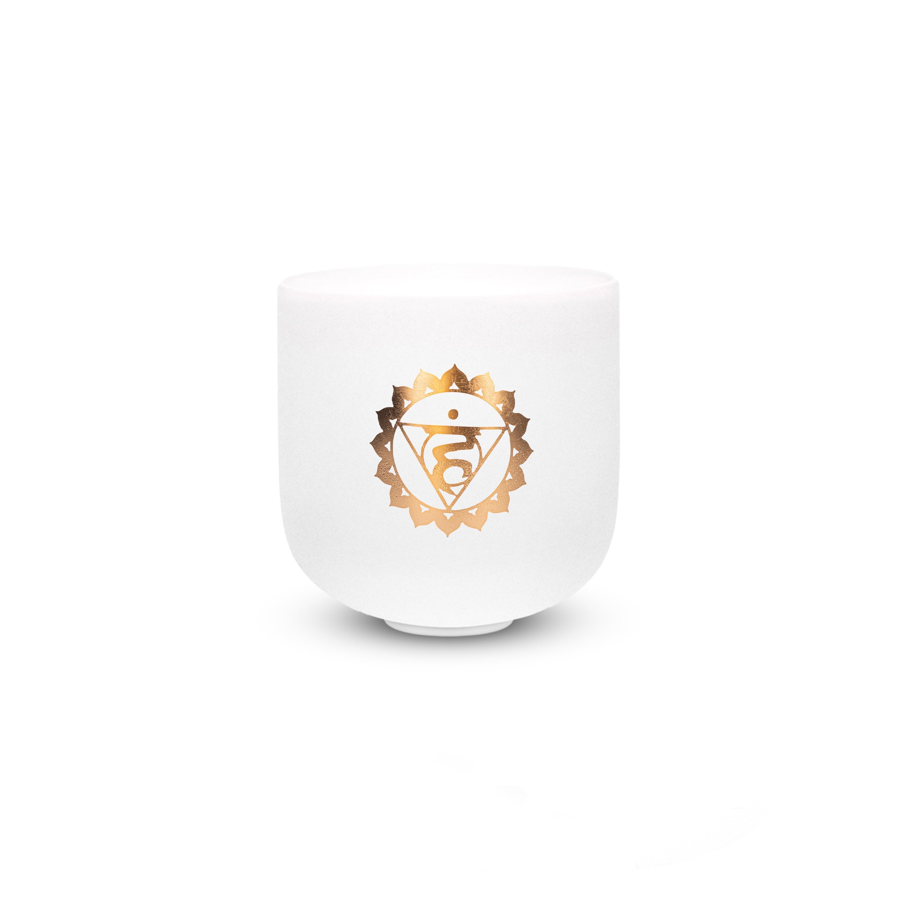 TOPFUND 6-10 inch Golden Chakra Set of 7 Crystal Singing Bowls with Heavy Duty Carrying Cases and Singing Bowl Mallets