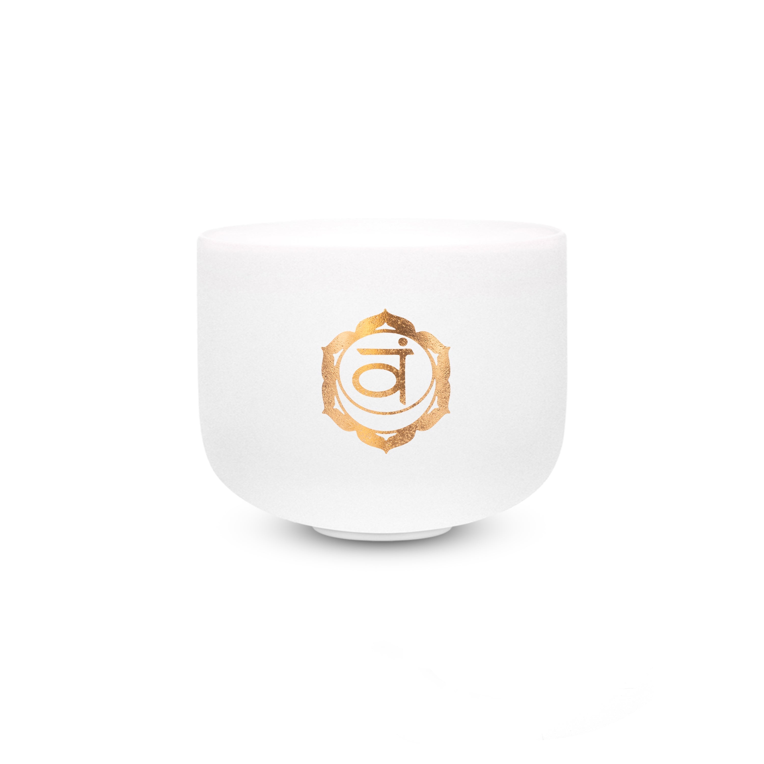 TOPFUND 6-10 inch Golden Chakra Set of 7 Crystal Singing Bowls with Heavy Duty Carrying Cases and Singing Bowl Mallets