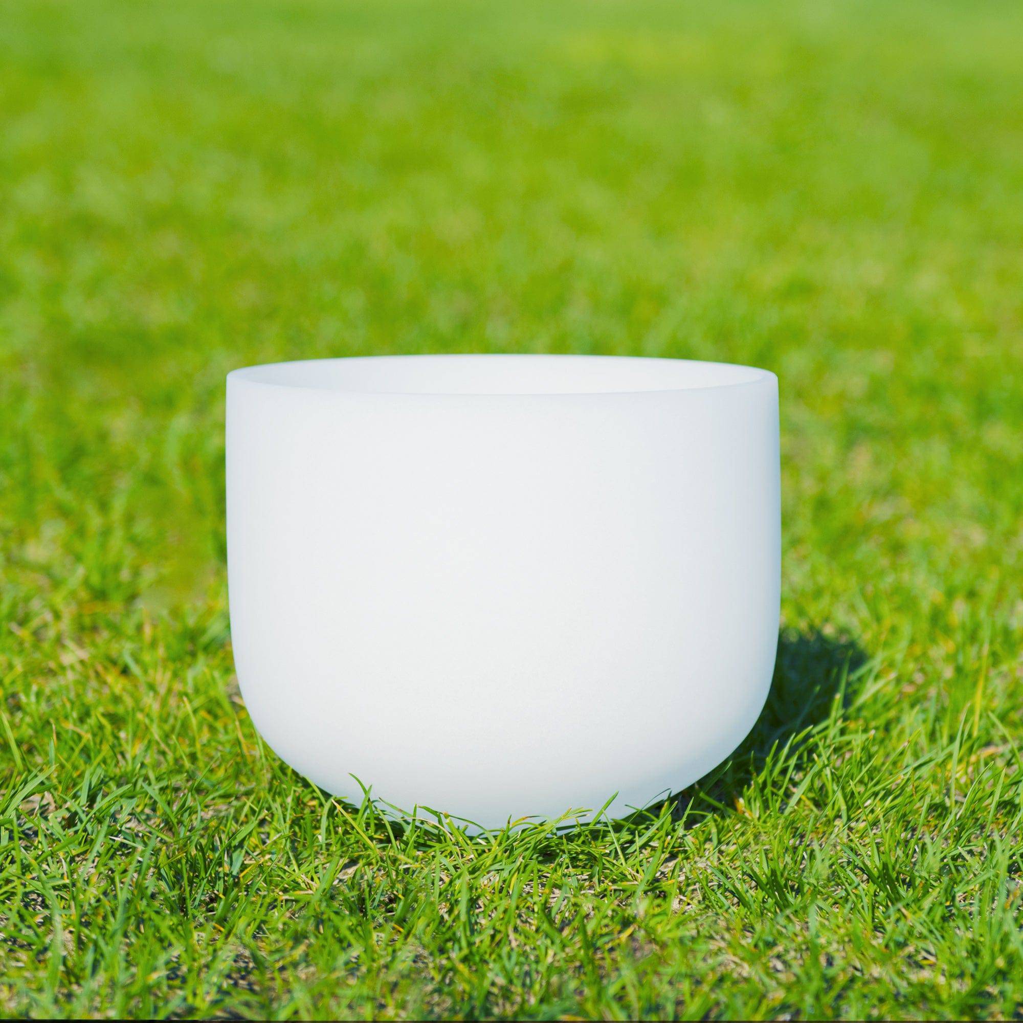 TOPFUND C# Note Crystal Singing Bowl Adrenals Chakra - TOPFUND Crystal Singing Bowl