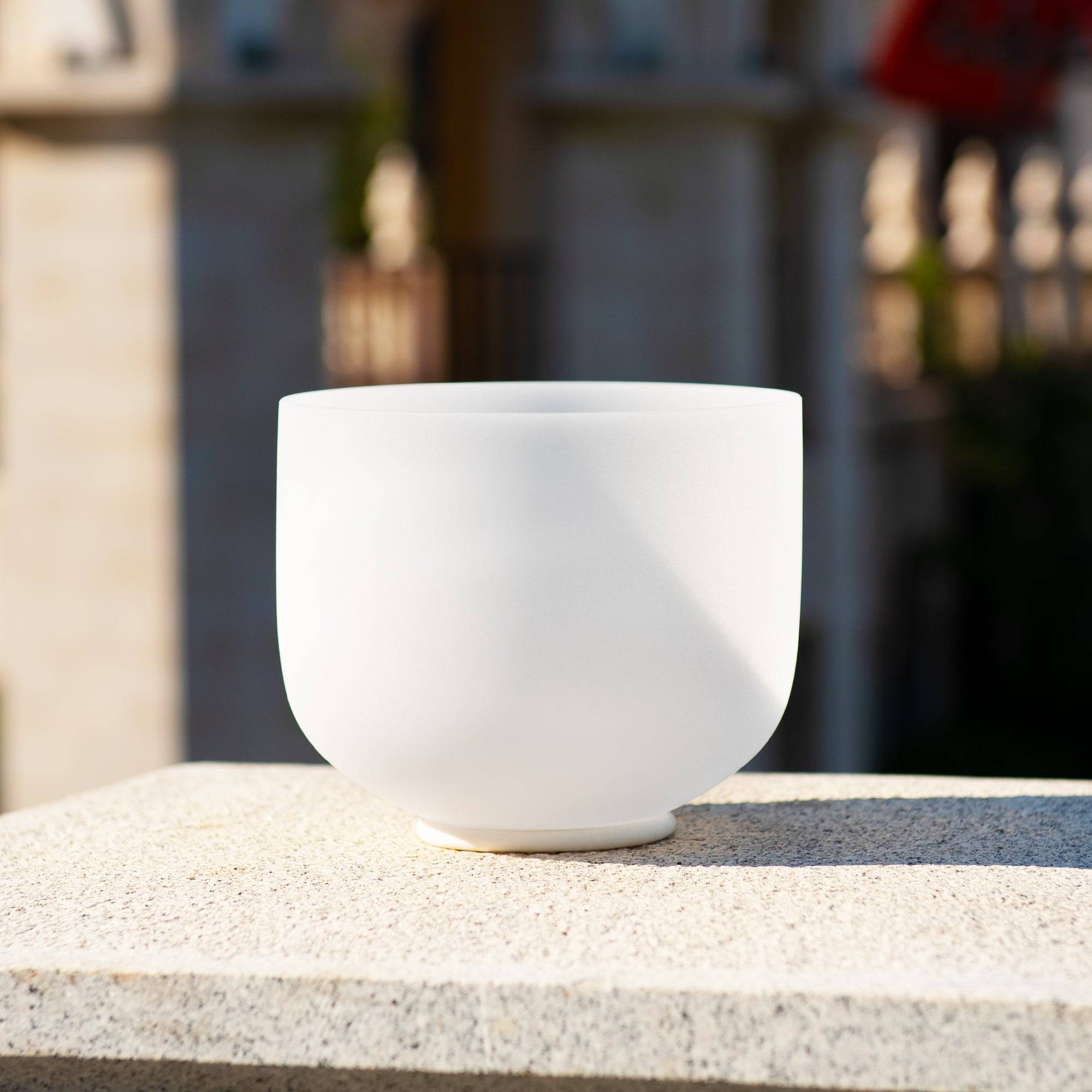 TOPFUND F# Note Crystal Singing Bowl Thymus Chakra - TOPFUND Crystal Singing Bowl