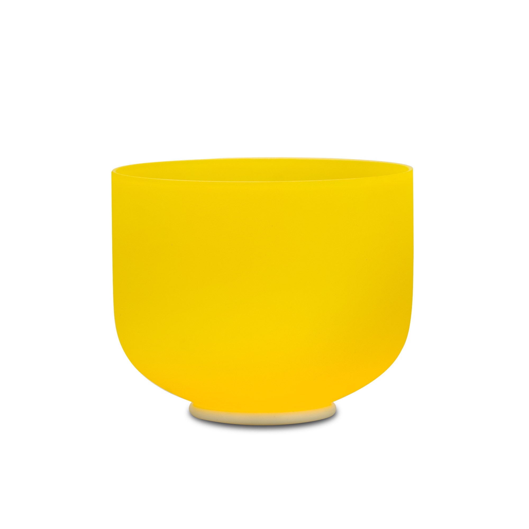 TOPFUND Yellow E Note Solar Plexus Chakra Crystal Singing Bowl - TOPFUND Crystal Singing Bowl