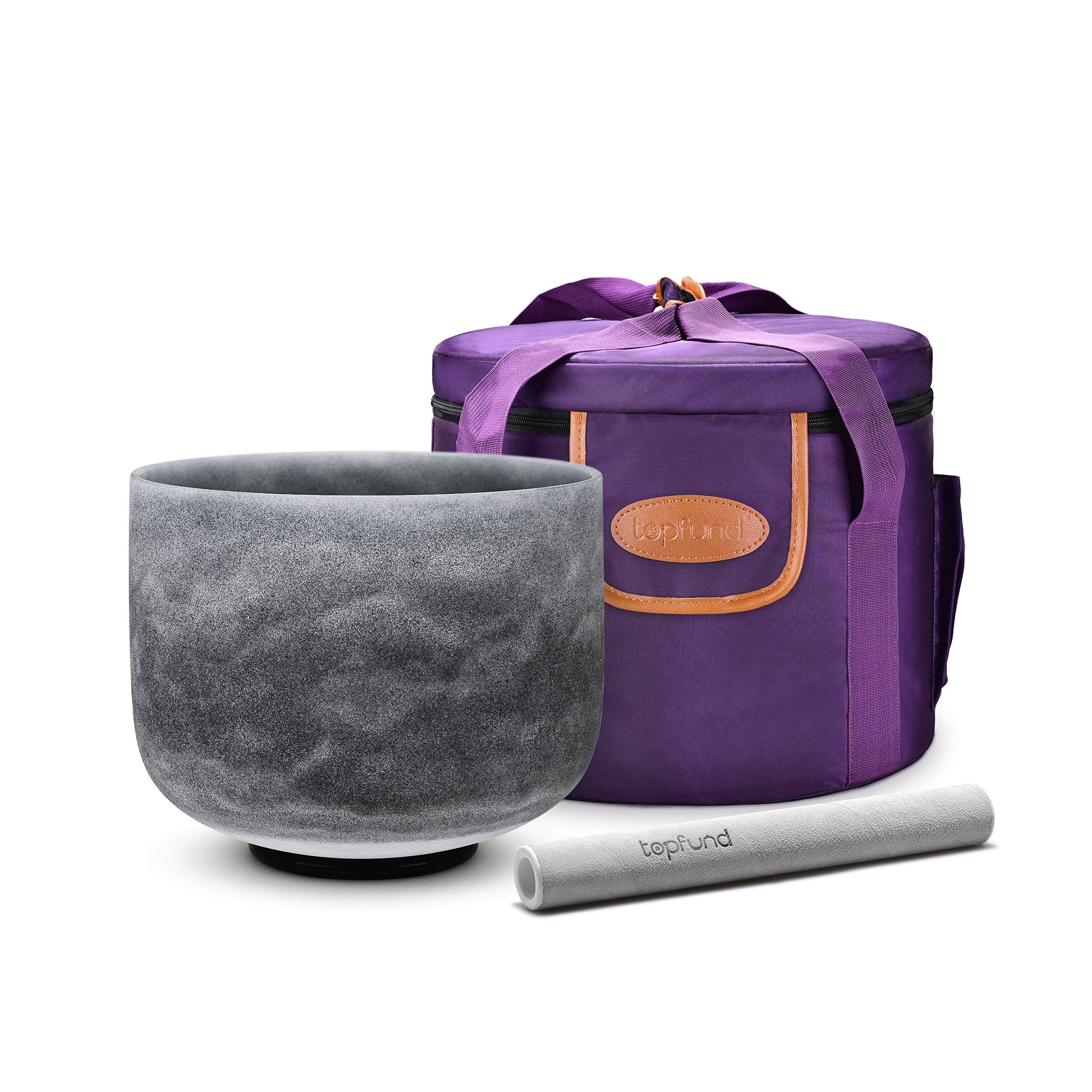 TOPFUND 10 inch C# Note Moldavite Fusion Crystal Singing Bowl Adrenals Chakra - TOPFUND Crystal Singing Bowl