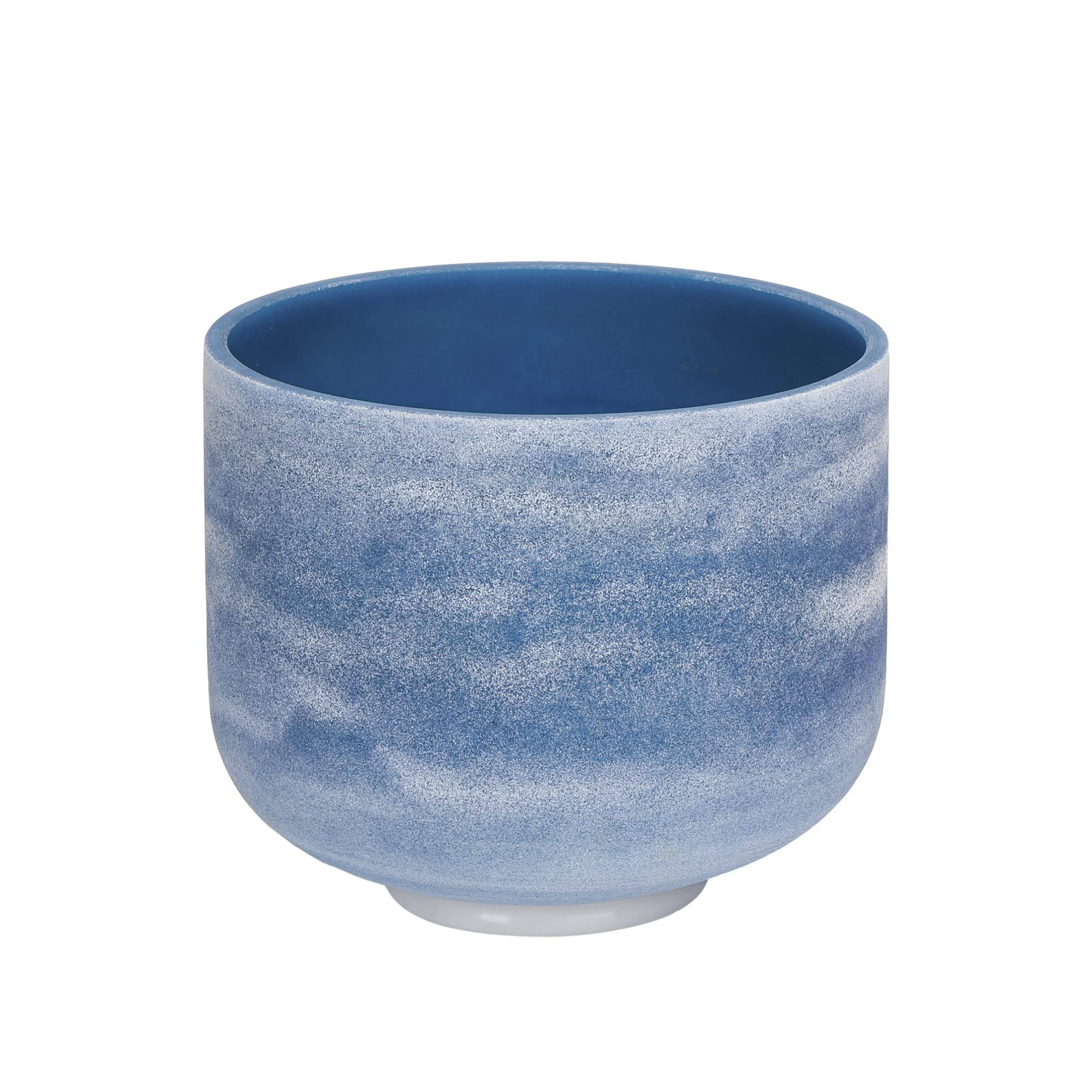 TOPFUND 8 inch Sapphire Fusion G# Note  Crystal Singing Bowl - TOPFUND Crystal Singing Bowl