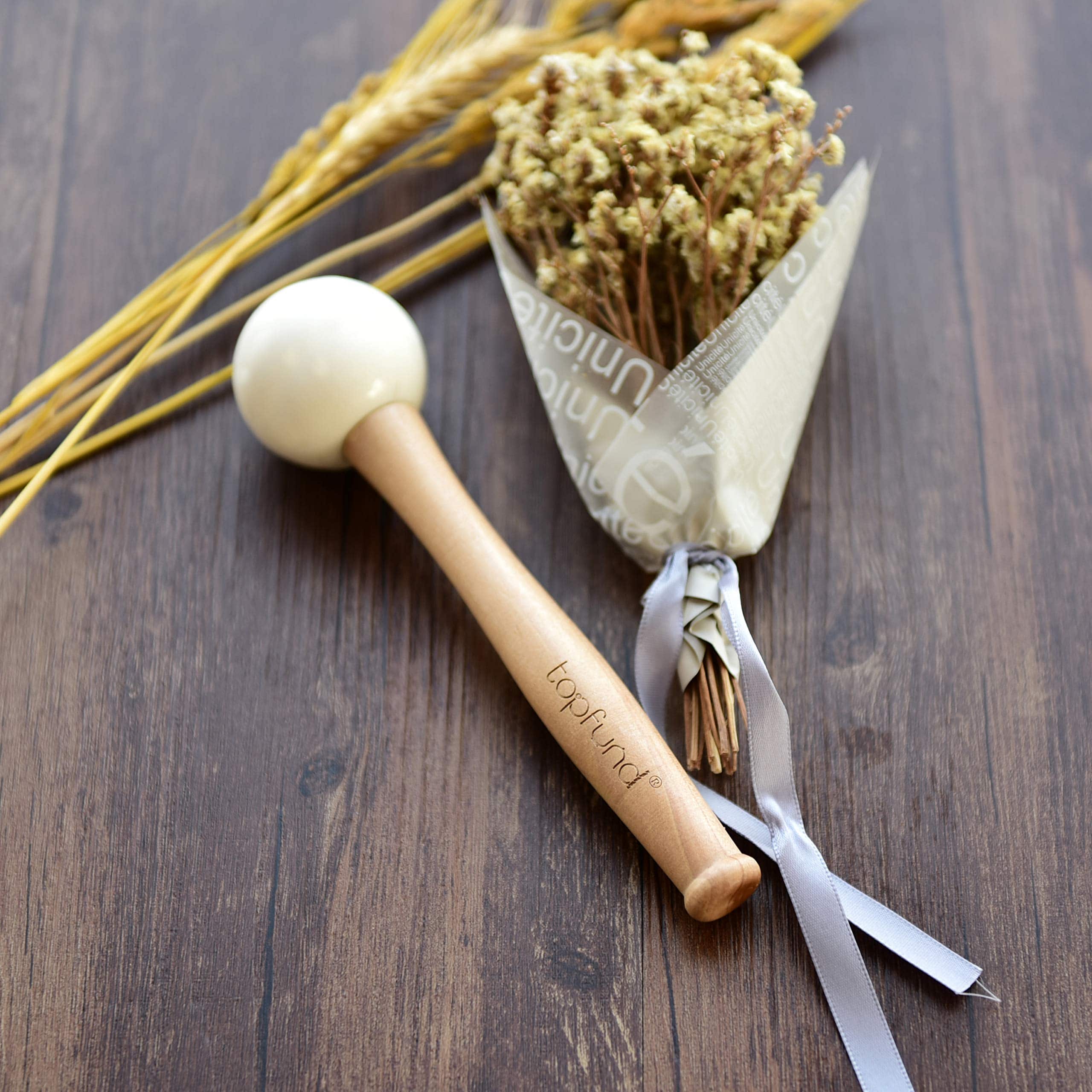 TOPFUND Hand-drawn Crystal Singing Bowl Tibet Lotus Series - TOPFUND Crystal Singing Bowl