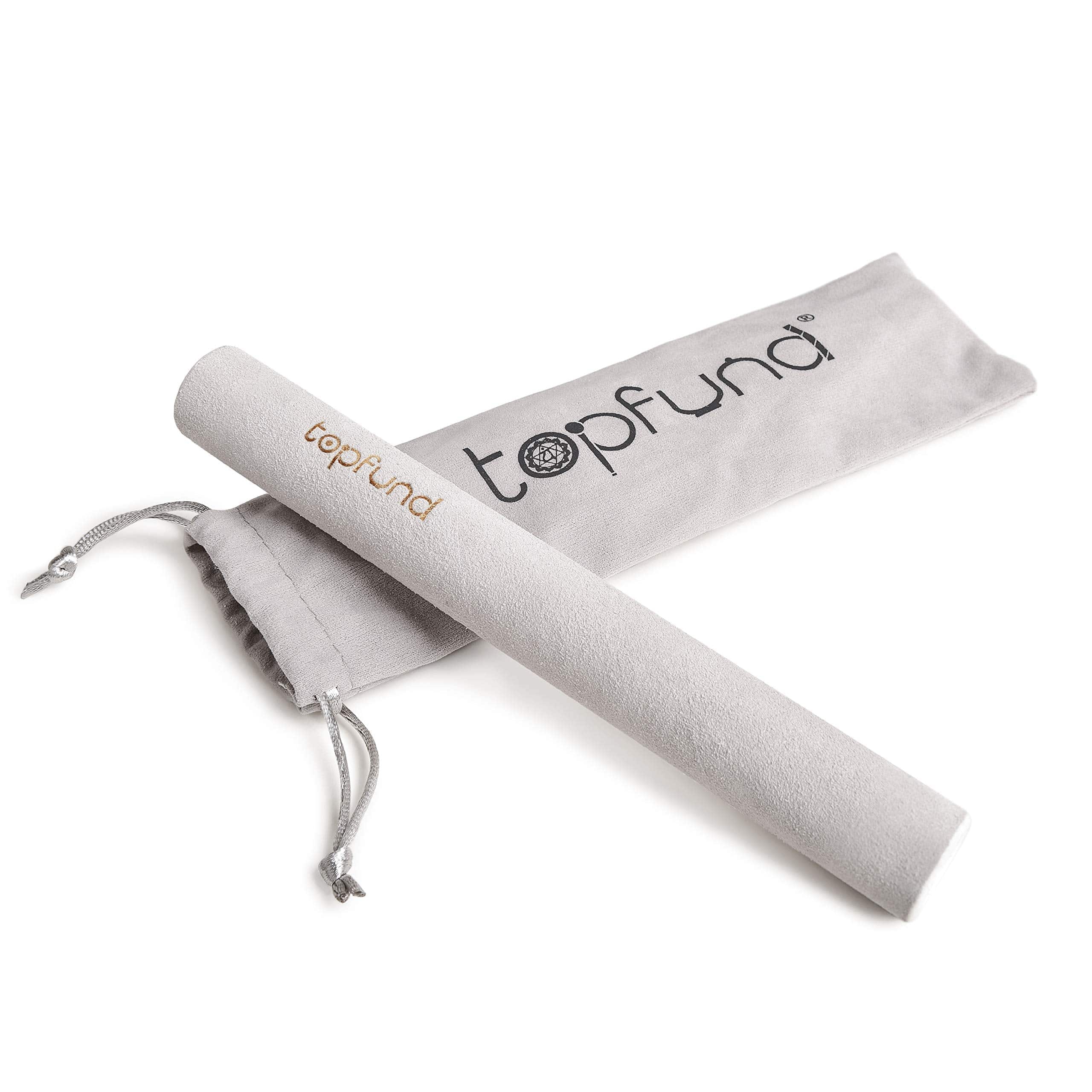 TOPFUND 440 hz Red-yellow 8 inch C note Crystal Singing Bowl Root Chakra - TOPFUND Crystal Singing Bowl