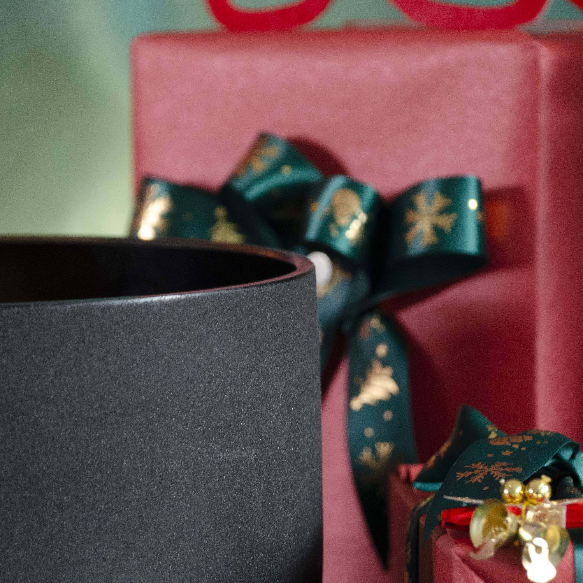 TOPFUND Black G Note Crystal Singing Bowl Throat Chakra 9 inch - TOPFUND Crystal Singing Bowl