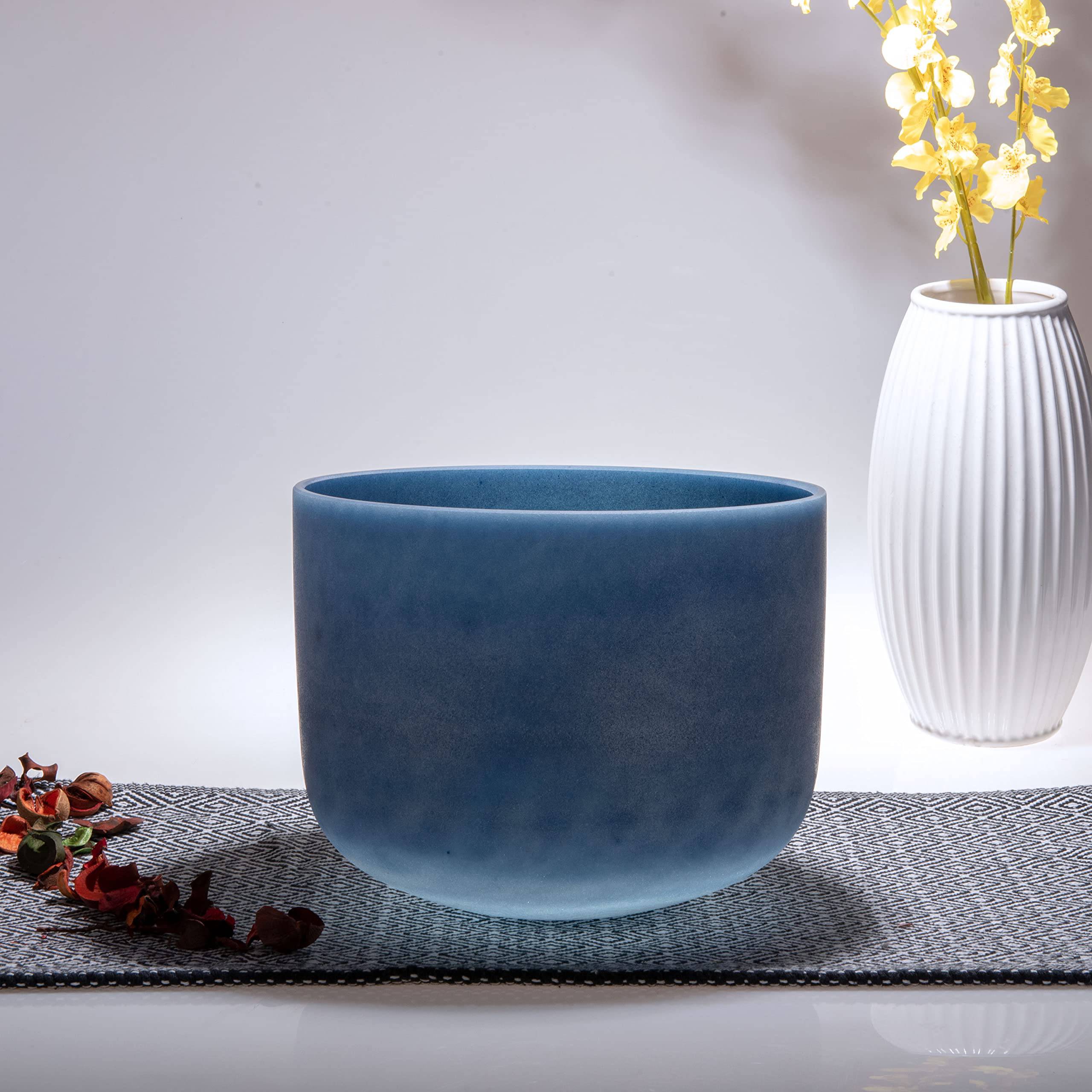 Sapphire Fusion Crystal Singing Bowl - TOPFUND Crystal Singing Bowl